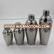 Professional Custom Stainless Steel Cocktail Shaker Set Metal Cocktail Shaker