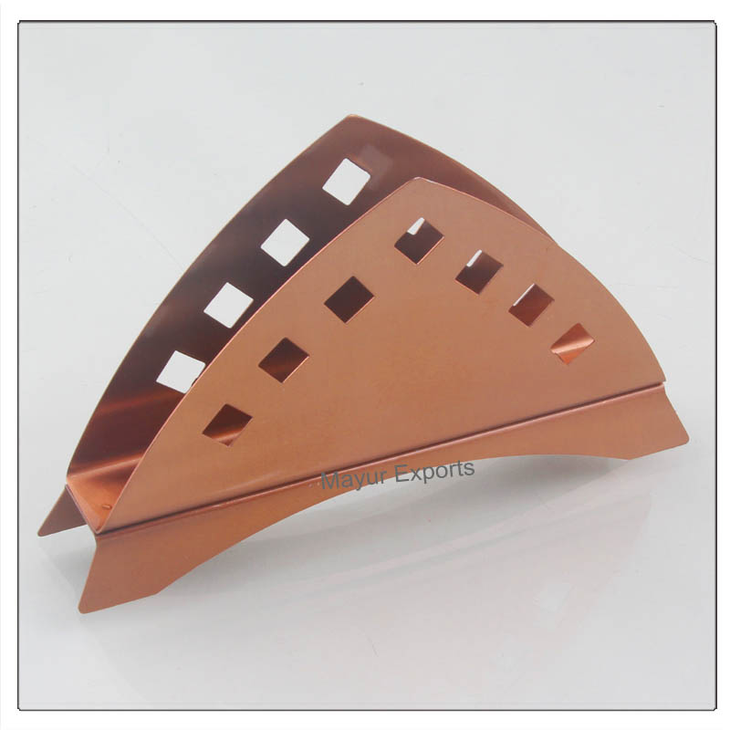 Stainless Steel Tissue Holder - Copper Finish