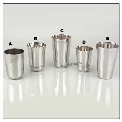 Stainless Steel Drinking Glass