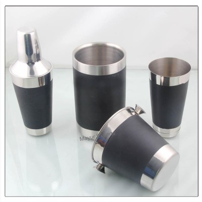 Stainless Steel Bar Set with Black Color