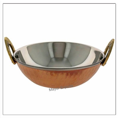 Stainless Steel Copper Serving Dish